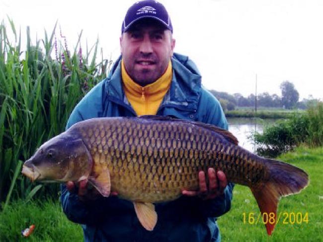 Albert Griffiths with a 23lb Cmmon